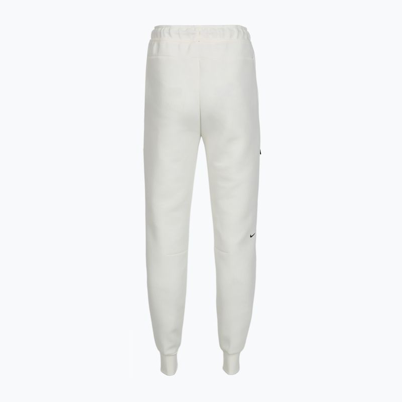 Spodnie damskie Nike Sportswear Tech Fleece Mid-Rise sail/black 4