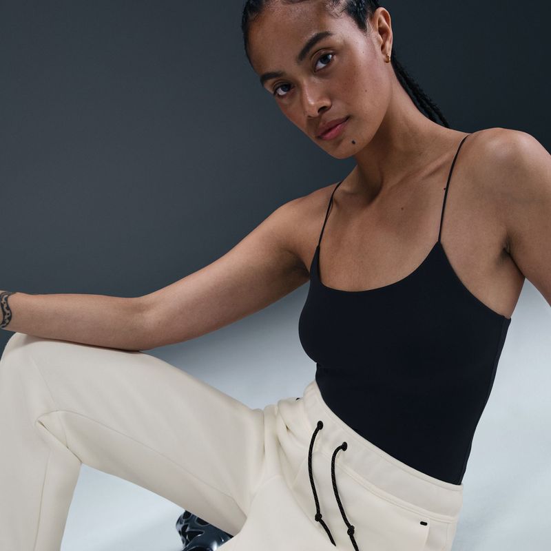 Spodnie damskie Nike Sportswear Tech Fleece Mid-Rise sail/black 11