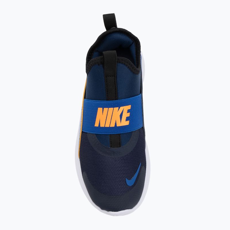 Buty dziecięce Nike Flex Runner 4 midnight navy/total orange/game royal 5