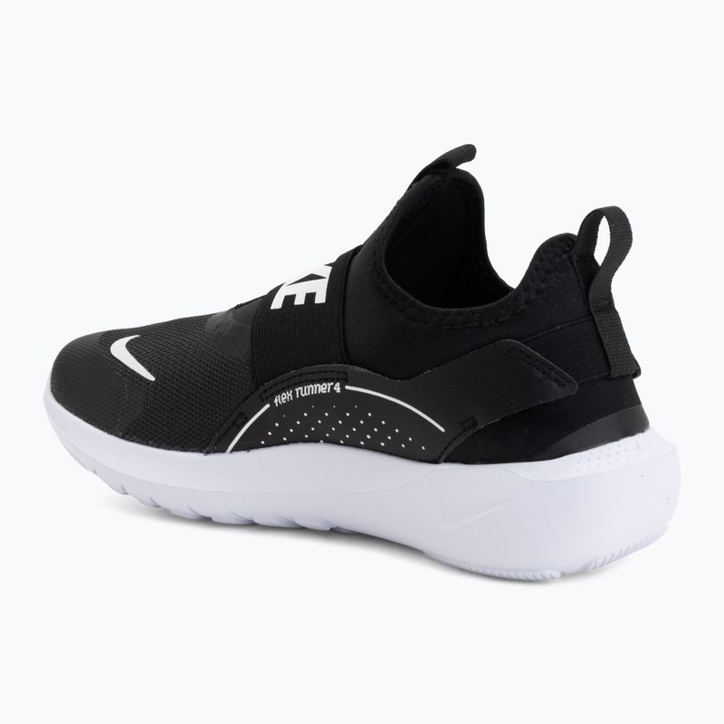 Buty dziecięce Nike Flex Runner 4 black/white/black 3