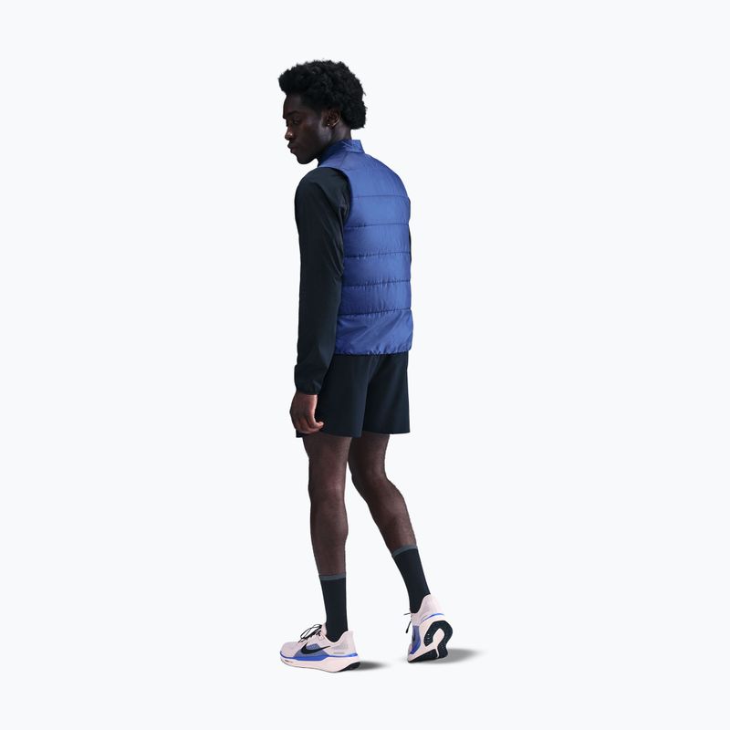 Bezrękawnik do biegania męski Nike Therma-FIT ADV Repel AeroLoft blue void 3