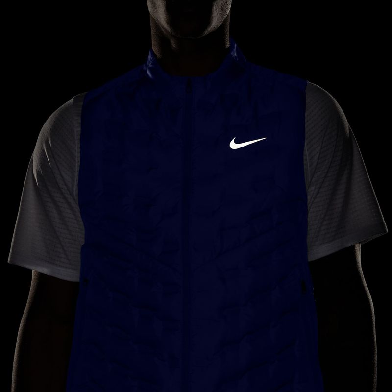 Bezrękawnik do biegania męski Nike Therma-FIT ADV Repel AeroLoft blue void 7