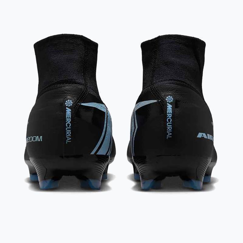 Buty piłkarskie męskie Nike Mercurial Superfly 10 Pro FG black/ice blue 4