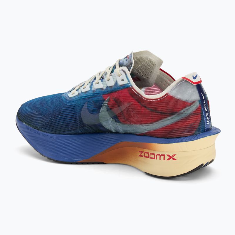Buty do biegania męskie Nike Vaporfly 4 multi-color/mountain blue/fire red/clear 3