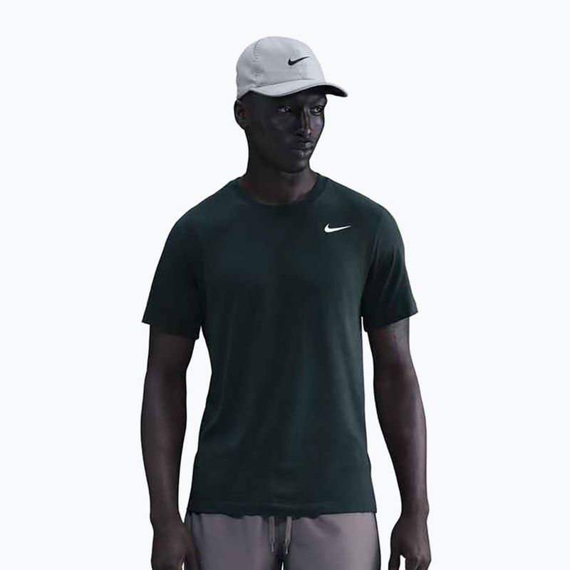 Koszulka męska Nike Dri-Fit seaweed/white