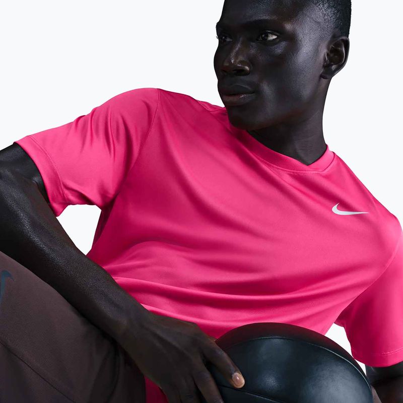 Koszulka treningowa męska Nike Dri-Fit Legend rush pink/matte silver 5