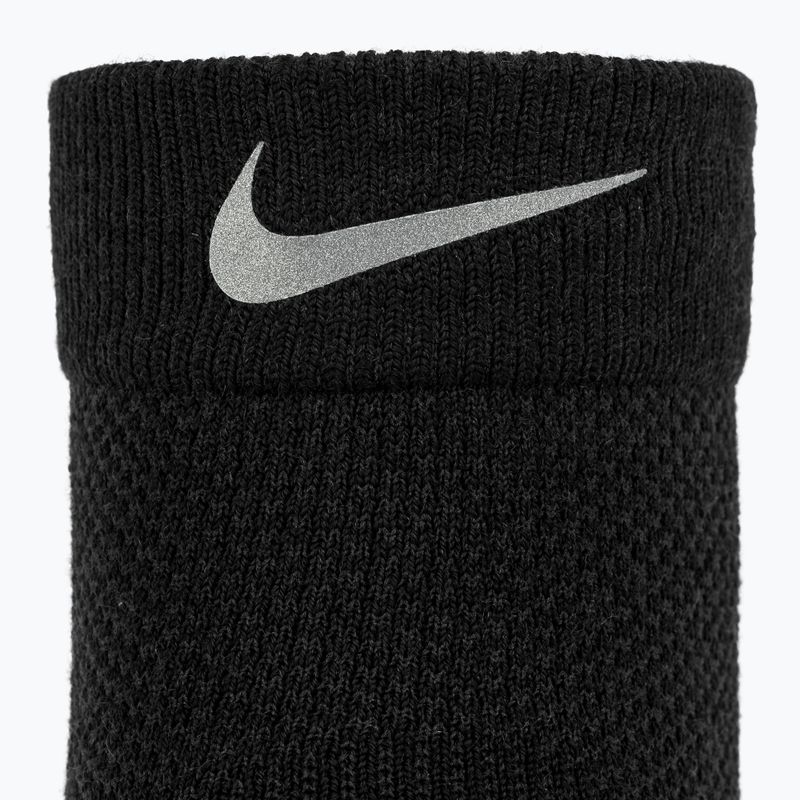 Skarpety Nike Running Wool Micro Crew black/dark smoke grey 3