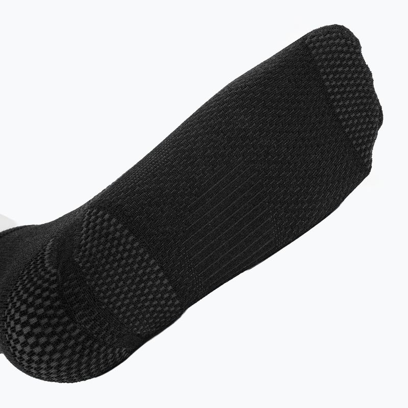 Skarpety Nike Running Lightweight Wool Crew black/dark smoke grey 5