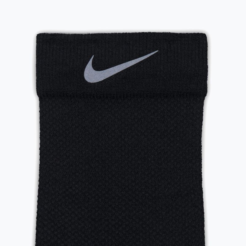 Skarpety Nike Running Lightweight Wool Crew black/dark smoke grey 5