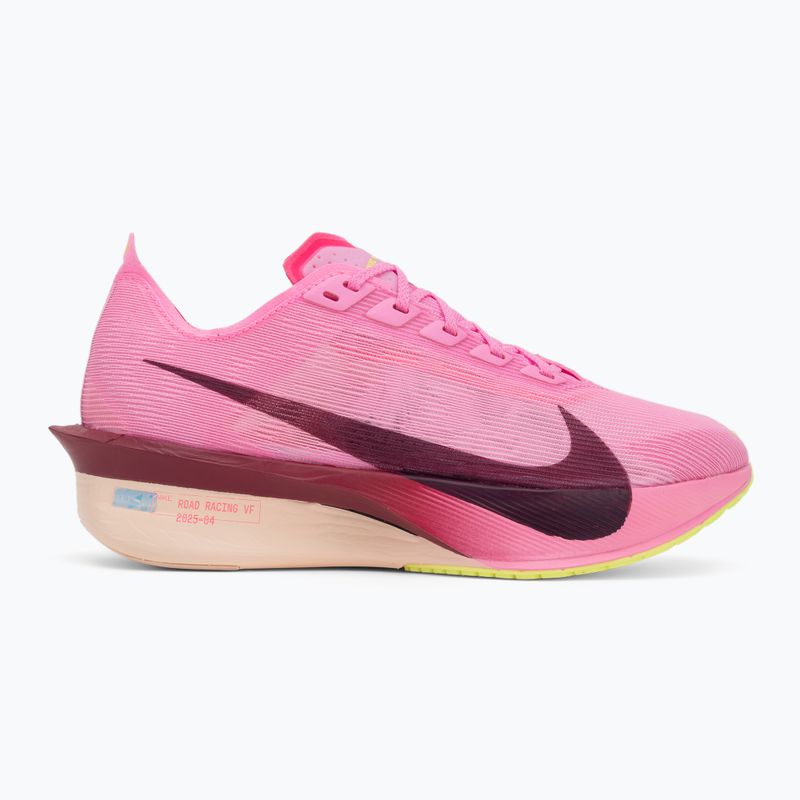 Buty do biegania damskie Nike Vaporfly 4 pink spell/hyper pink/volt ice/bordeaux 2