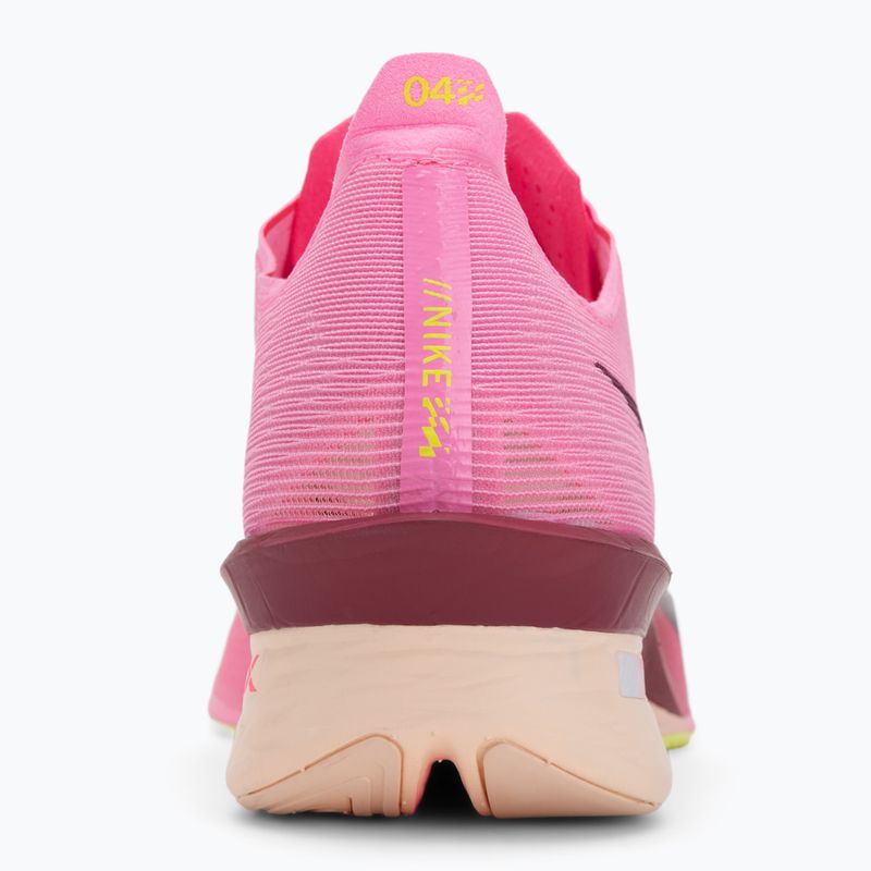 Buty do biegania damskie Nike Vaporfly 4 pink spell/hyper pink/volt ice/bordeaux 6