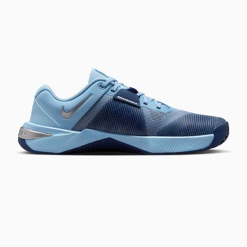 Buty do podnoszenia ciężarów damskie Nike Metcon 10 psychic blue/blue void/metallic silver 9