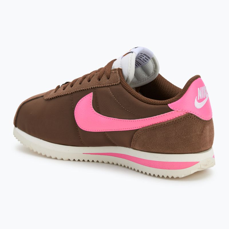 Buty damskie Nike Cortez fauna brown/sail/white/pink spell 3