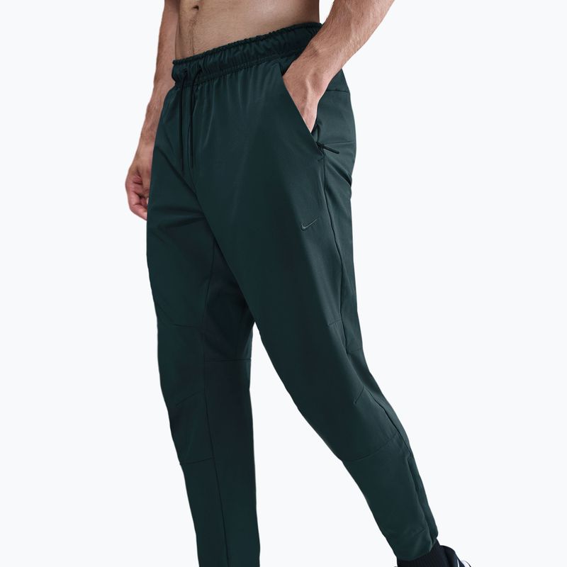 Spodnie męskie Nike Unlimited Dri-Fit Zippered Cuff seaweed/black/seaweed 4