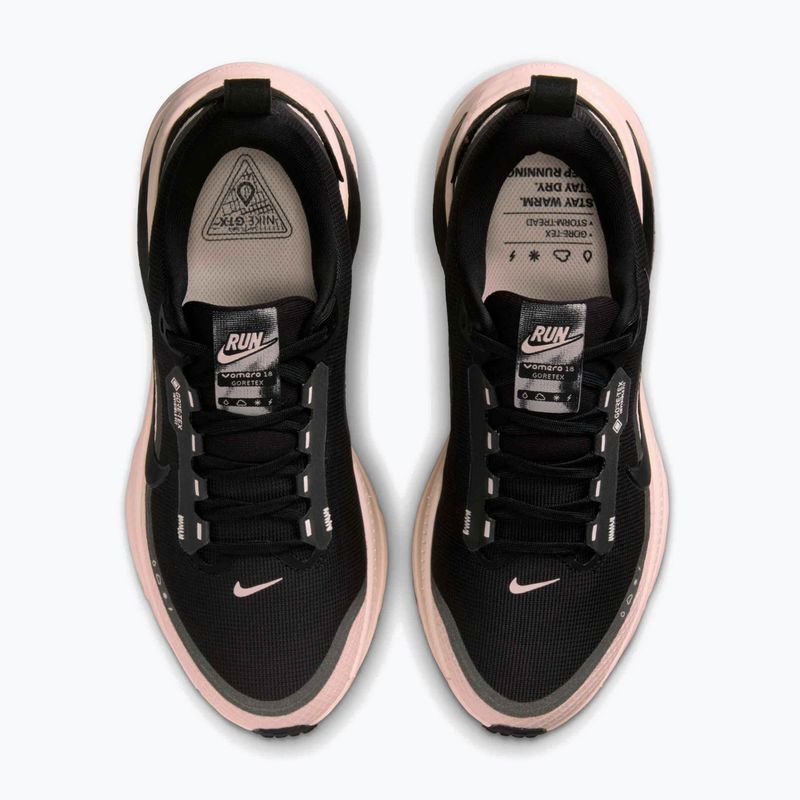 Buty do biegania damskie Nike Vomero 18 GORE-TEX black/crimson tint/black/black 10