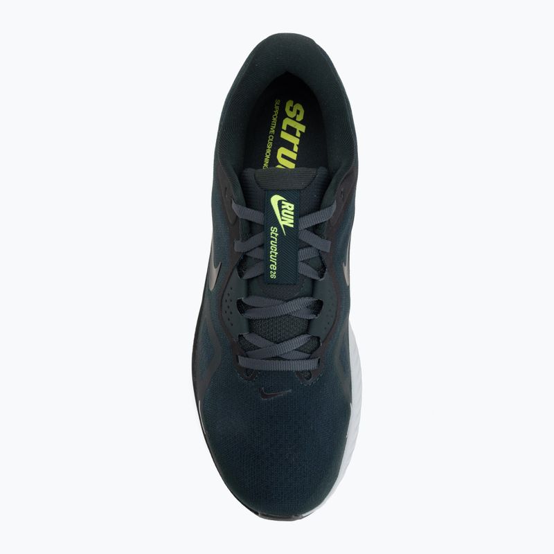 Buty do biegania męskie Nike Structure 26 Extra Wide seaweed/volt/pure platin 5