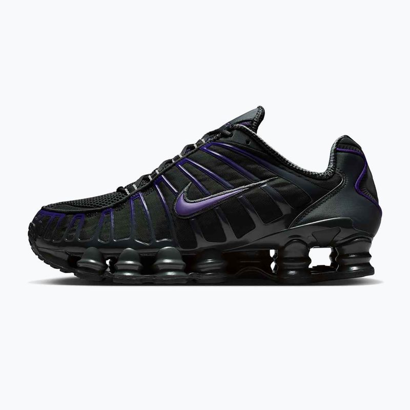 Buty męskie Nike Shox TL dark smoke grey/court purple 2