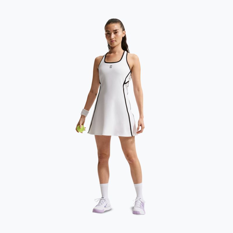 Sukienka Nike Court Advantage white/black