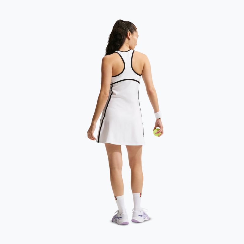 Sukienka Nike Court Advantage white/black 2