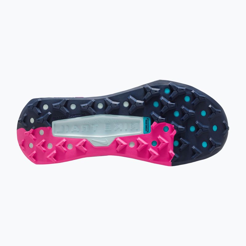 Buty do biegania męskie Nike Wildhorse 10 pure platinum/midnight navy/vivid purple 3