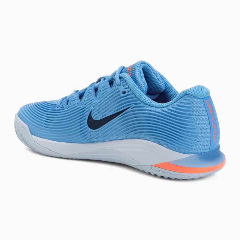 Buty do tenisa męskie Nike Vapor 12 Clay university blue/midnight navy 3