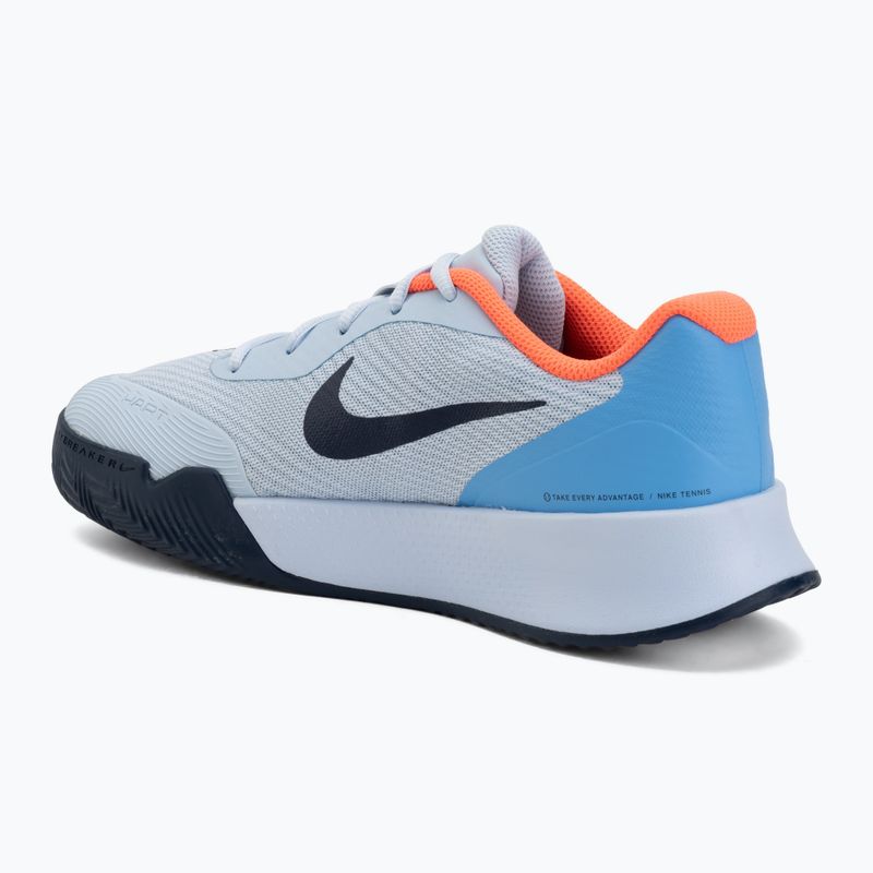 Buty męskie Nike Vapor Lite 3 Clay hydrogen blue/hot lava/midnight navy 3
