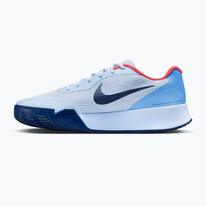 Buty męskie Nike Vapor Lite 3 Clay hydrogen blue/hot lava/midnight navy 9