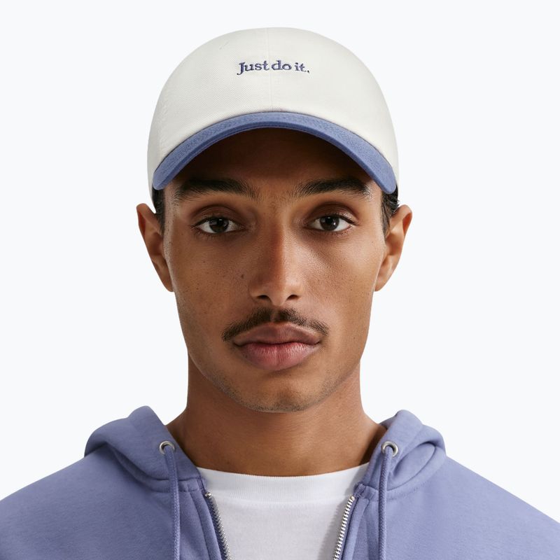 Czapka z daszkiem Nike Club Unstructured JDI sail/diffused blue/diffused blue 4