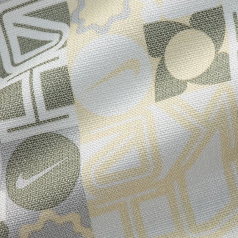 Torba treningowa Nike Brasilia 9.5 Aop 60 l off white/black/white 10