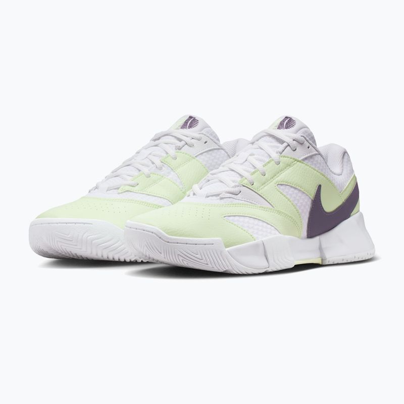 Buty męskie Nike Court Lite 4 white/volt tint/dark raisin 3
