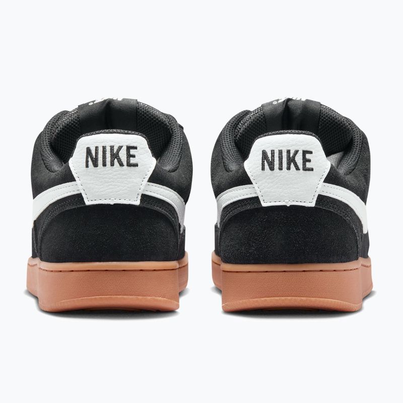 Buty męskie Nike Court Vision Low FL black/gum med brown/white 4