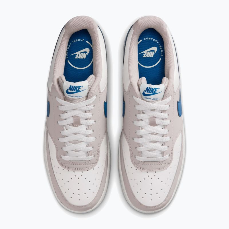 Buty męskie Nike Court Vision Low sail/cream ii/brilliant blue 8