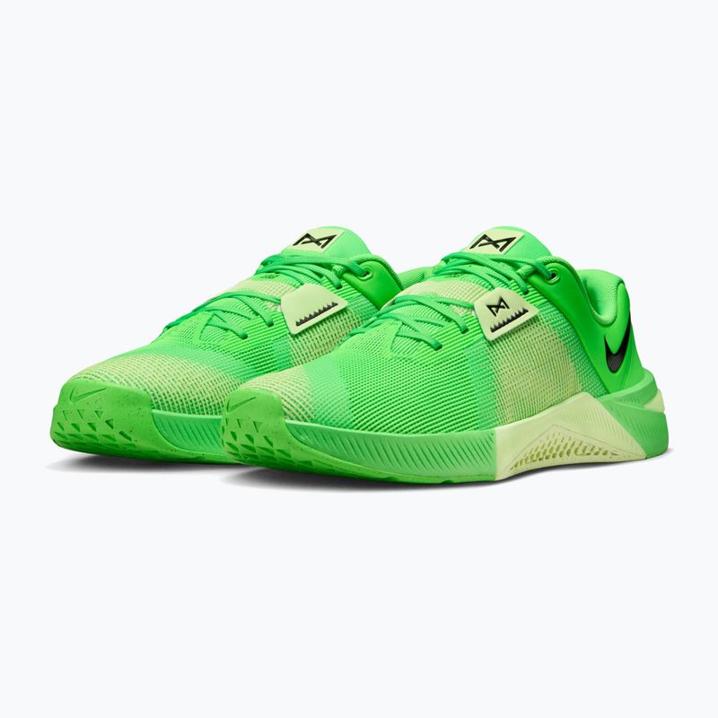 Buty do podnoszenia ciężarów męskie Nike Metcon 10 green strike/light liquid lime/black 3