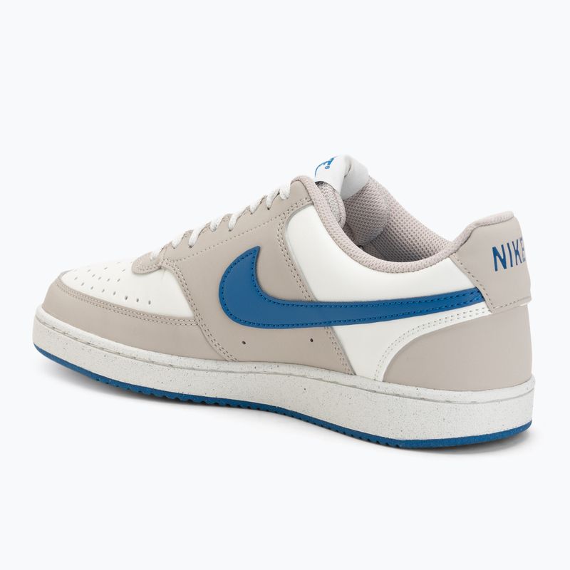 Buty męskie Nike Court Vision Low sail/cream ii/brilliant blue 3