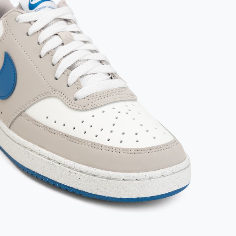 Buty męskie Nike Court Vision Low sail/cream ii/brilliant blue 7