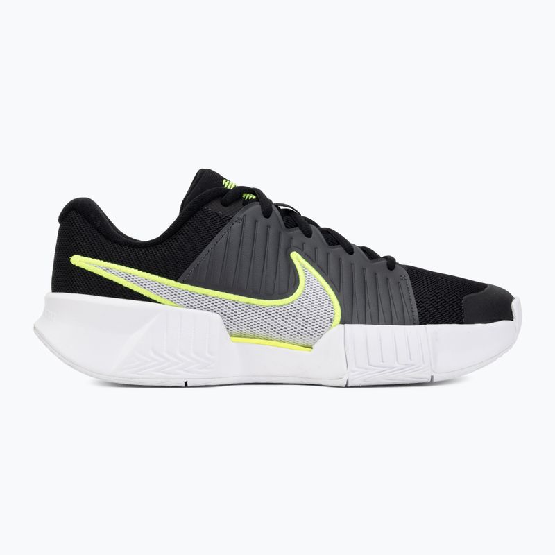 Buty do tenisa męskie Nike GP Challenge Pro black/anthracite/volt 2