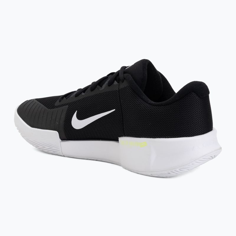 Buty do tenisa męskie Nike GP Challenge Pro black/anthracite/volt 3