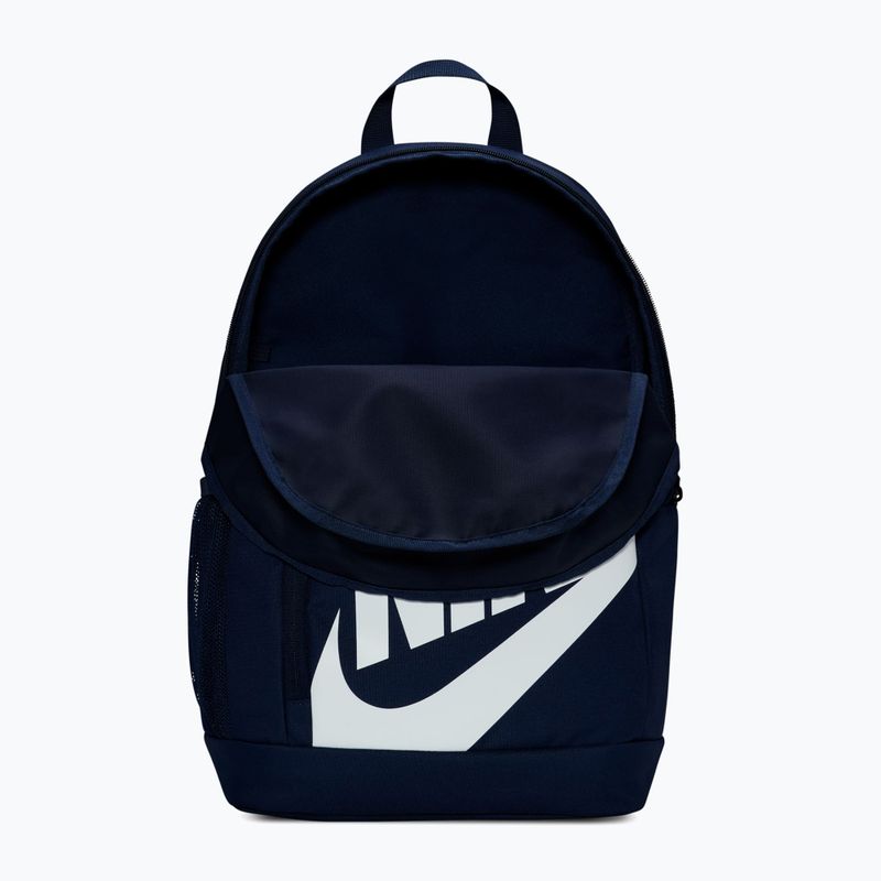 Plecak miejski dziecięcy Nike Elemental Shoebox 20 l midnight navy/orange/white 4