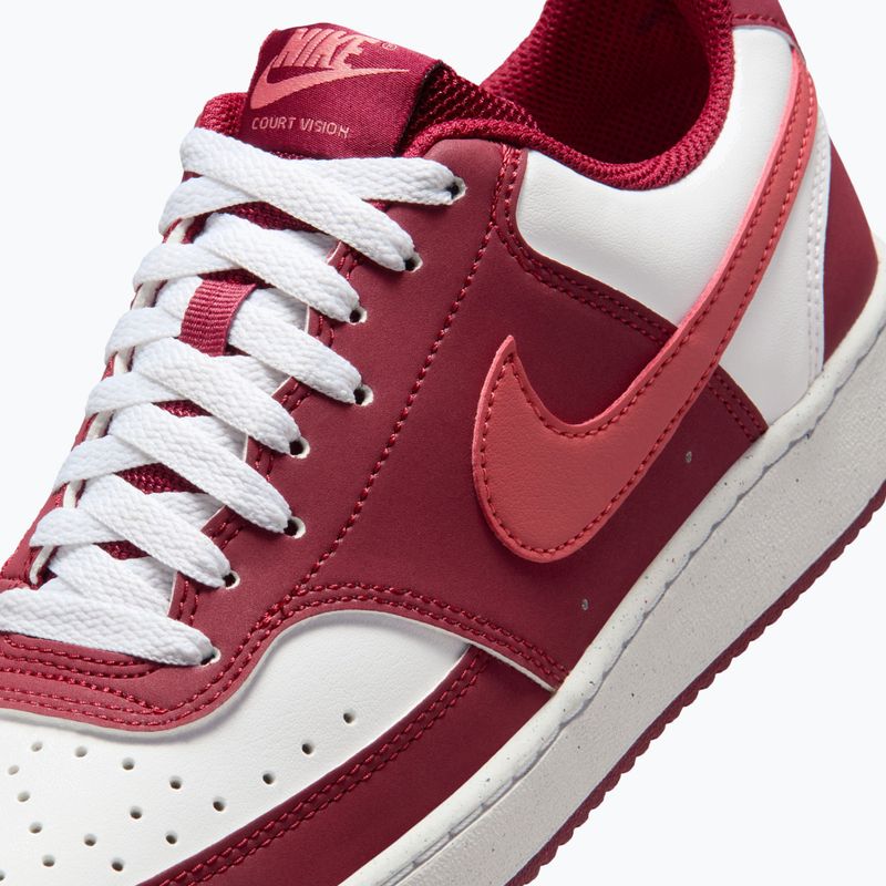 Buty damskie Nike Court Vision Low team red/white/adobe 8