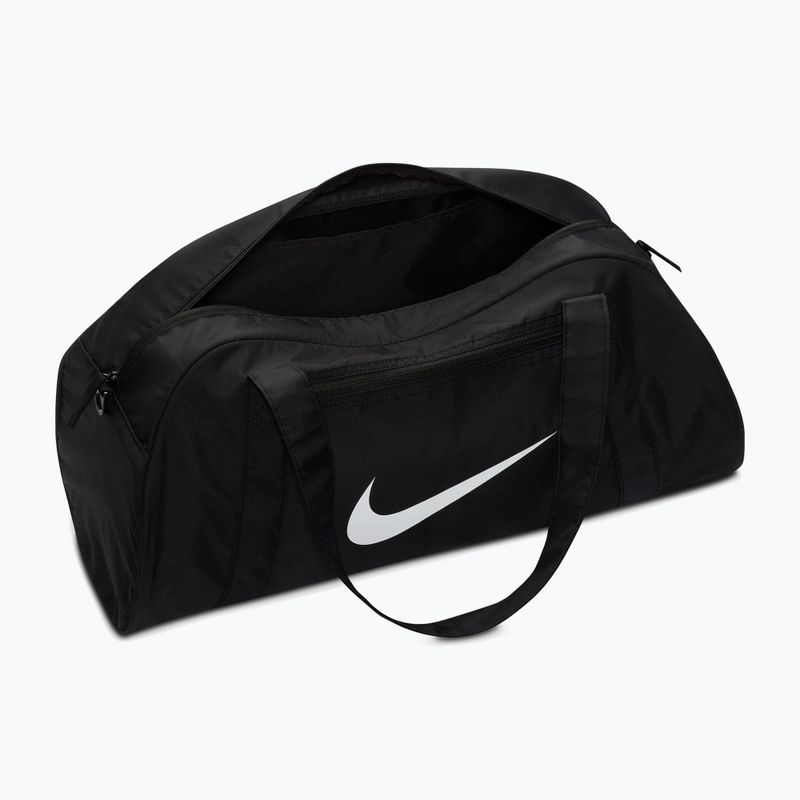 Torba treningowa damska Nike Gym Club 24 l black/black/white 4