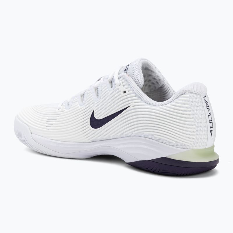 Buty do tenisa męskie Nike Vapor 12 white/volt tint/dark raisin 3