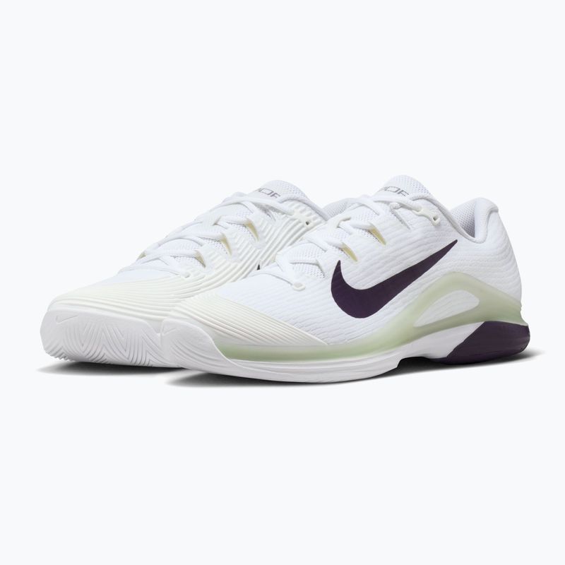 Buty do tenisa męskie Nike Vapor 12 white/volt tint/dark raisin 10