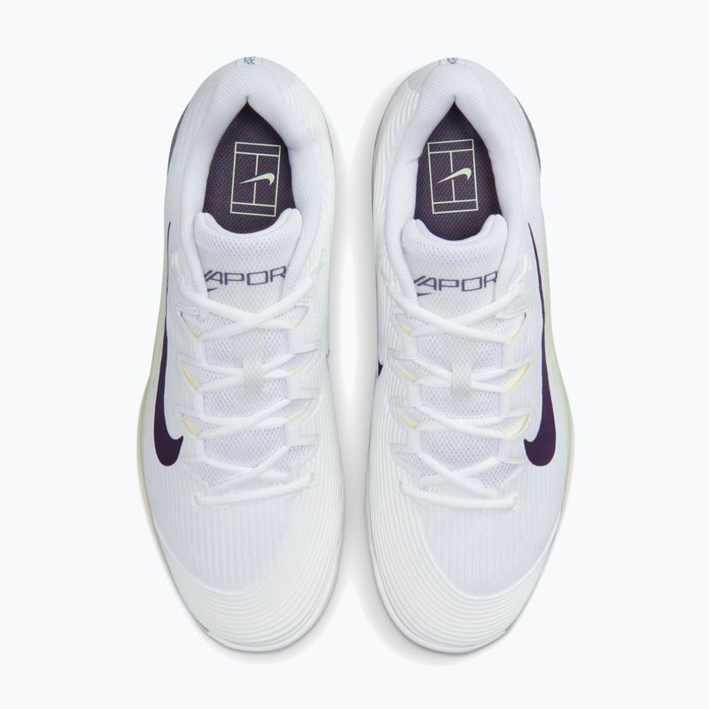 Buty do tenisa męskie Nike Vapor 12 white/volt tint/dark raisin 12