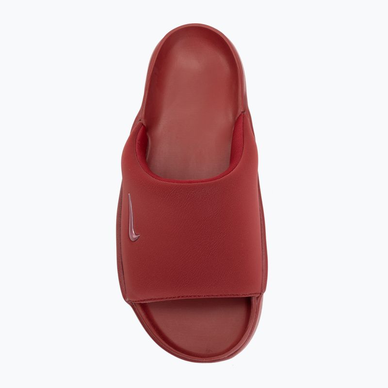 Klapki damskie Nike Calm Elevation team crimson/peony 5