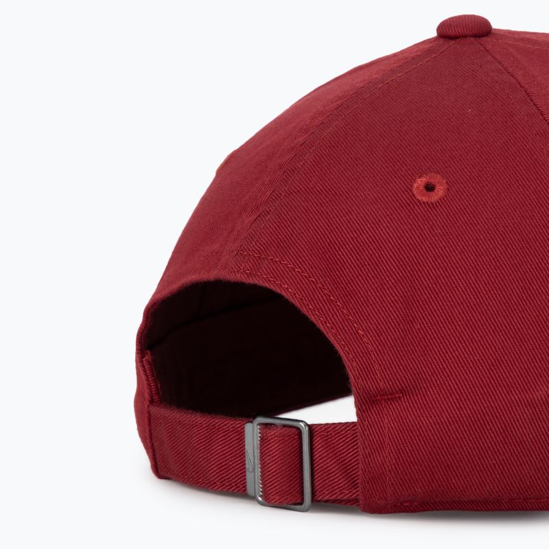 Czapka z daszkiem Nike Club Unstructured Futura Wash team crimson/white 4