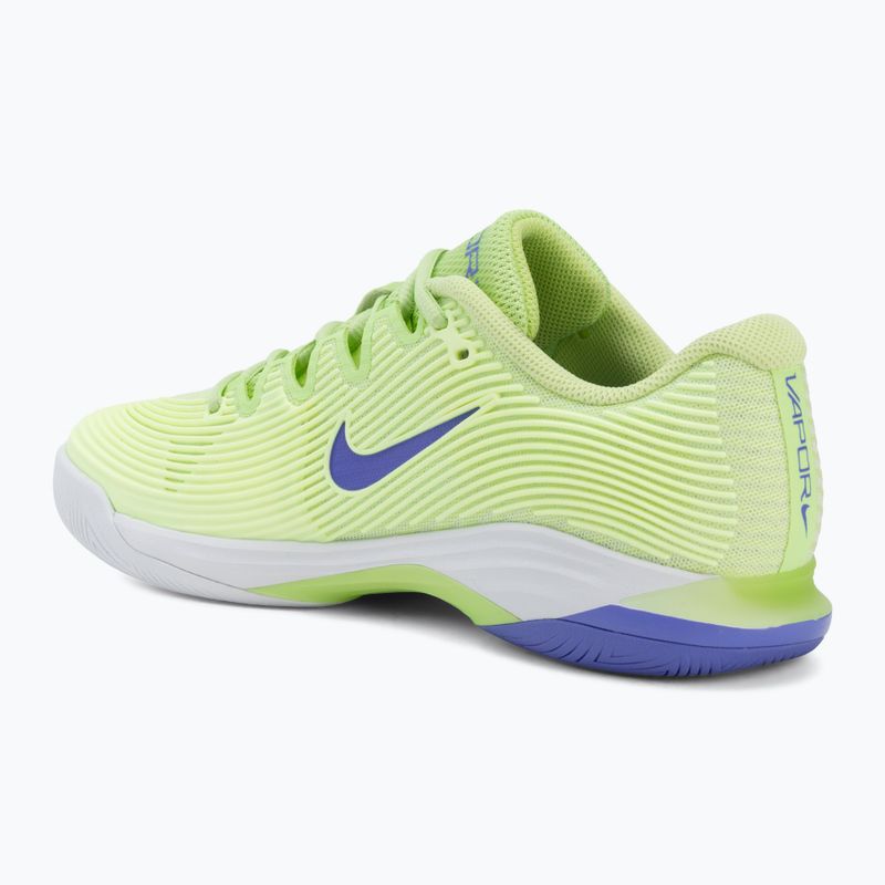 Buty do tenisa damskie Nike Vapor 12 Light liquid lime/white/volt tint/sapphire 3