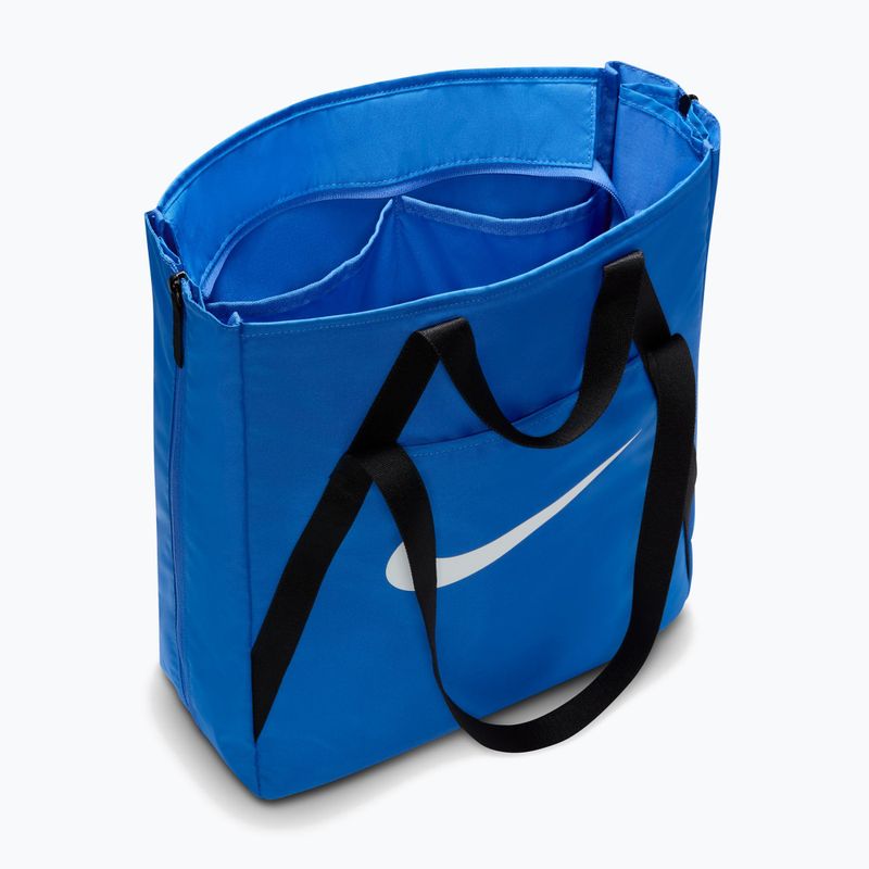 Torba damska Nike Gym Tote 28 l game royal/black/white 5
