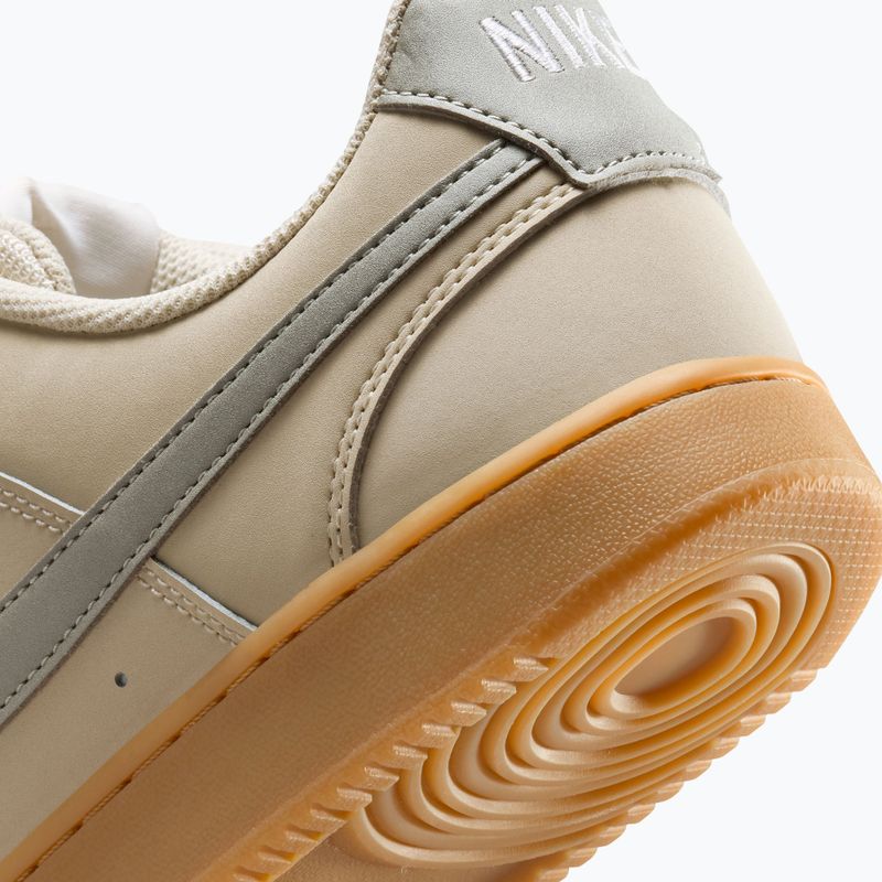 Buty męskie Nike Court Vision Low Premium light khaki/gum light brown/sail/spruce fog 9