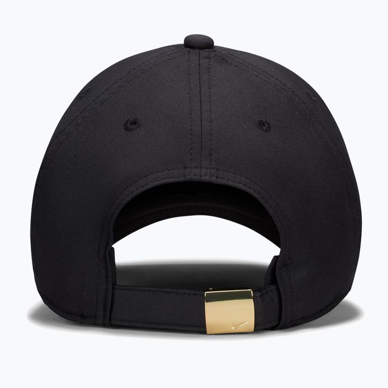 Czapka z daszkiem dziecięca Nike Dri-FIT Club black/flt gold 2