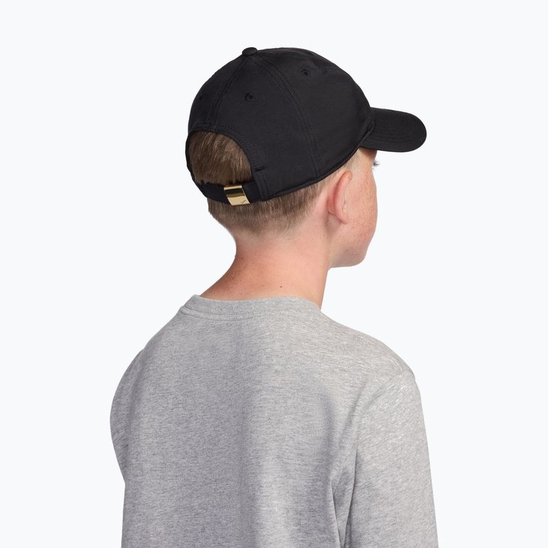 Czapka z daszkiem dziecięca Nike Dri-FIT Club black/flt gold 7